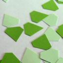 250 Fillerfetti diamond wedding and party confetti personalised custom photo photograph decoration