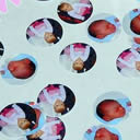 750 of circle shape Printfetti wedding and party confetti personalised custom photo photograph decoration