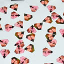 1000 of diamond shape Printfetti wedding and party confetti personalised custom photo photograph decoration