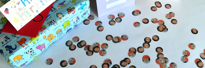 <strong>Printfetti stars</strong> - Perfect for your party star Printfetti stars