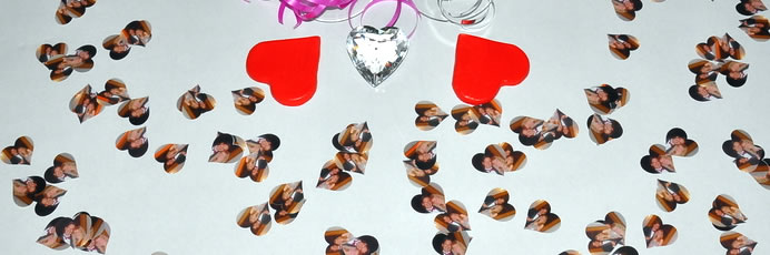 <strong>Printfetti hearts</strong> - For the love of your life Printfetti hearts
