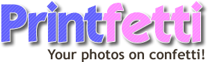 Printfetti, your photos on confetti!